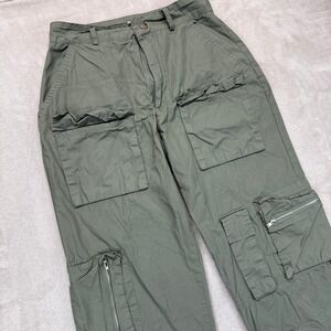 Rachel Paige Pants Women's XS Cargo Parachute Joggers Streetwear Grunge Gorpcore